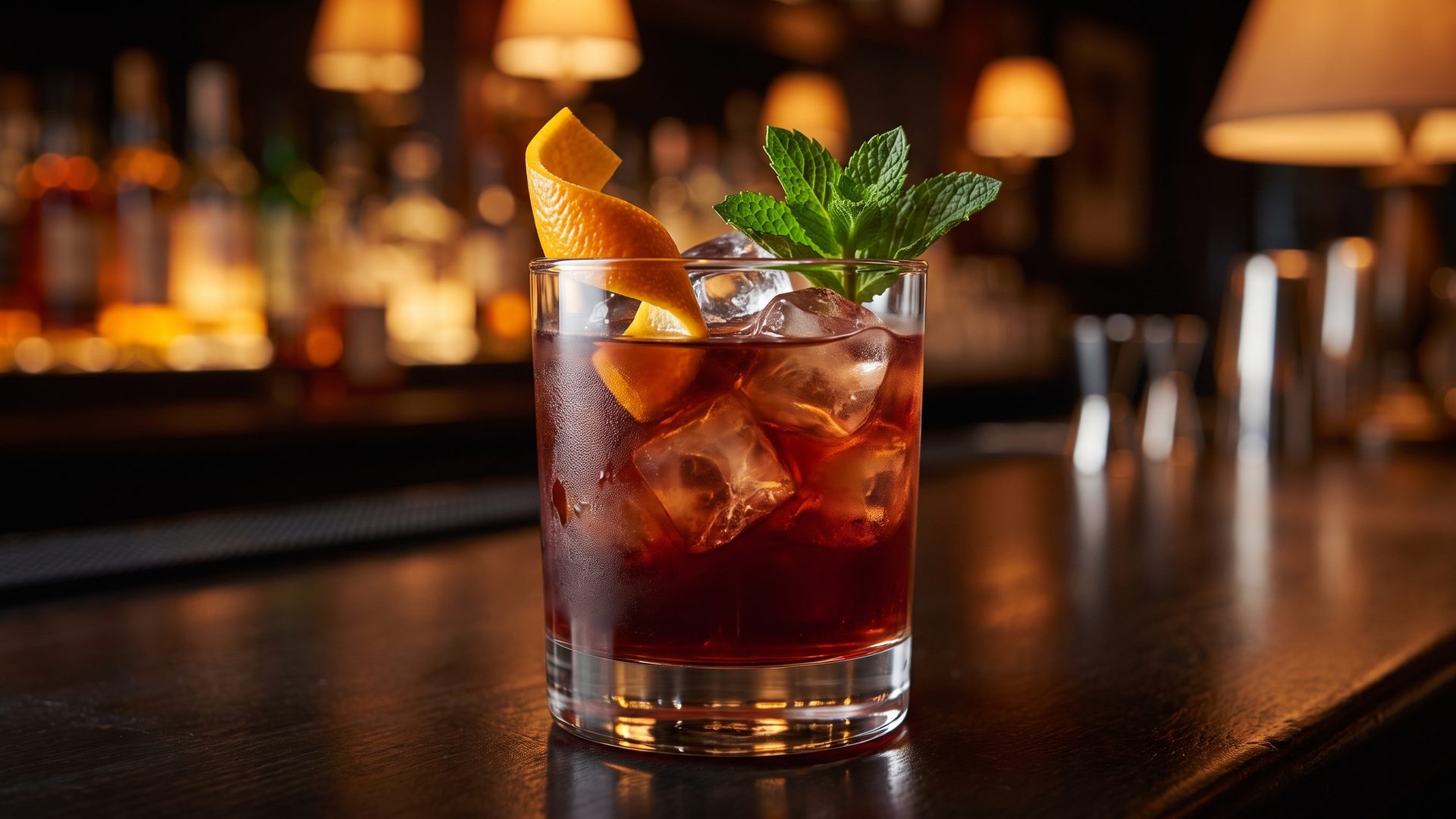 Wind down at the bar
